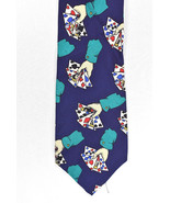 Vintage Liberty Of London Neck Tie Hands Of Poker Silk Made USA - $33.83 CAD
