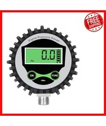 Accurate 1% Digital Low Pressure Gauge with Rubber Protector &amp; 1/4&#39;&#39; NPT - $495.41 MXN