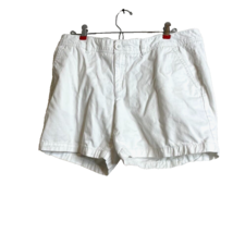 Womens Eddie Bauer Legend Wash Beige Tan Cotton Khaki Twill Chino Shorts... - $10.36