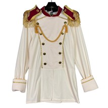 Royal Storybook Prince Costume Adult Men&#39;s Military Jacket Gold Fringe M - £23.37 GBP