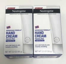 Neutrogena Norwegian Formula Fragrance Free Hand Cream 2.0 fl oz. (2-Pack) - £14.87 GBP