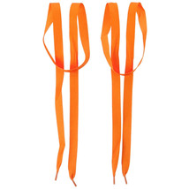 Titan Shoe Laces 54&quot; Inches Flat Orange Color New 1 Pair Sneakers Boot L... - $10.22
