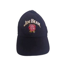 Jim Beam Hat Cap Strap Back Adjustable Mens Black Logo - $278.06 MXN