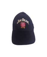 Jim Beam Hat Cap Strap Back Adjustable Mens Black Logo - $278.06 MXN
