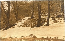 Los Gatos Creek, San Jose, California, vintage postcard - $11.99