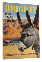 Marguerite Henry, Wesley Dennis Brighty Of The Grand Canyon 1st Edition 11th Pr - $54.95