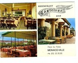 Restaurant Castelroc Postcard Monaco-Ville Monaco - £9.52 GBP