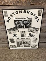 Boston Bruins 1970 Stanley Cup Championship Team - 20 Years Later Photo ... - $57.62