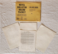 1950s Novel Bulletin Board Packet Grade 1 Large VTG Classroom Teaching P... - $50.00