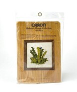 Ferns 5 x 5 Crewel Embroidery Kit Sealed Caron 6412 3D Green Plant Butte... - £18.08 GBP