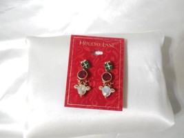 Holiday Lane Gold Tone Reindeer Trio Stud earrings HL609 - $9.67