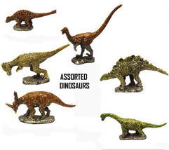 2 Pewter Dinosaur Figurines Metal Dino Statue New Item - £5.26 GBP