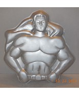 Vintage 1977 Wilton DC Comics SUPERMAN Baking Mold Cake Pan #502-1212 Ra... - $36.14