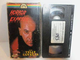 Vintage Horror Express VHS Video Tape Peter Cushing Christophr Lee Telly... - $14.80