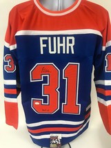 Grant Fuhr Signed Autographed Edmonton Oilers Hockey Jersey - JSA COA - £79.74 GBP