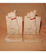 Awesome vintage painted plaster Scottie dog bookends - $25.00