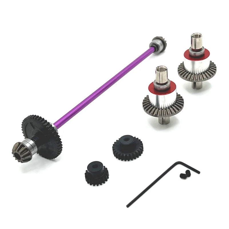 Metal Upgraded Differential, Transmission Assembly, For WLtoys 1/14 144010 - £23.69 GBP