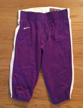 New Nike Men&#39;s Large Custom Defender Purple Football Pant $75 - $12.80