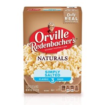 36 Microwaveable Bags Total | Orville Redenbacher’s Naturals Simply Salted - £49.96 GBP