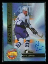 Vintage 1994 Signature Rc Autograph Hockey Card #34 Paul Vincent Maple Leafs Le - £9.99 GBP