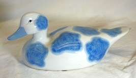 Flambro Blue White Porcelain Duck Countryside Collection - $34.65