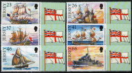 ZAYIX Jersey 982-987 MNH Navy Ships Military War 092023SM29M - £4.99 GBP