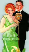 1930&#39;s Vintage Don Ameche &amp; Betty Grable Bridge Tally Card Unused Original - £10.47 GBP