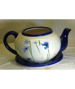 Teapot Planter Succulent Flower Herb Ex-Large Tea Pot Ceramic - $49.49