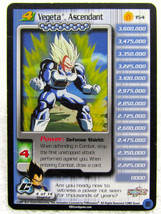 2001 Score Limited Dragon Ball Z DBZ CCG TCG Vegeta , Ascendant #154 - £7.58 GBP