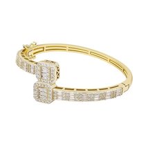 New Personality 5mm Bracelet High Quality Iced Out Micro Pave Cubic Zirconia Hip - £46.56 GBP