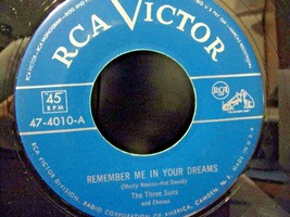 The Three Suns-After You&#39;ve Gone / Remember Me In Your Dreams-45rpm-1950-VG+ - £4.74 GBP