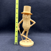 Vintage Planters Mr Peanut Advertising Tan Plastic Coin Bank ~Made in USA~ - £15.29 GBP