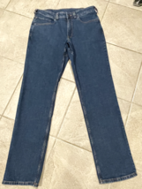 40 Grit Duluth Trading Jeans Mens 32x33 Standard Fit Straight Blue Dark ... - $536.48 MXN