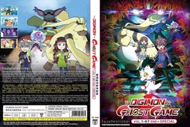 ANIME DVD~Digimon Ghost Game(1-67End+Special)Sottotitoli in inglese e tutte... - £25.26 GBP