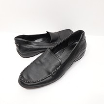 ECCO Women&#39;s Black Leather Slip On Loafers Size 40 / 9-9.5 - $588.29 MXN