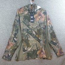 BASSDASH UPF 50+ Mens Small Hunting Shirts w/ Mask Long Sleeve Camo Fishing - $21.55