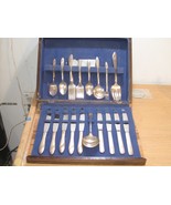 Oneida Community Tudor Silver Plate QUEEN BESS  Flatware Partial Set 56 ... - $69.30