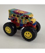 Hot Wheels Monster Trucks 1:64 Scale Wreckreational Psycho-Delic Smile W... - $408.48 MXN