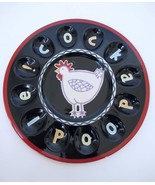 Cockadoodle! Deviled Egg Chicken Plate Becky Denny Southern Living at Ho... - £14.93 GBP