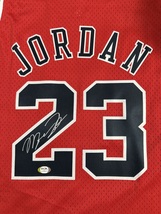 MICHAEL JORDAN PSA/DNA Autographed MITCHELL &amp; NESS Chicago Bulls Jersey COA - $2,579.00