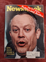 Newsweek Magazine March 20 1972 3/72 Richard G. Kleindienst Itt - £12.90 GBP