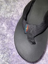 Rainbow Brand Sandals 6 Layer Wedge Black Multicolor Flip Flops US Size ... - £27.18 GBP