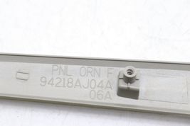 10-13 SUBARU LEGACY OUTBACK FRONT RIGHT PASSENGER DOOR TRIM MOLDING E2525 image 11