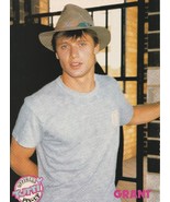 Grant Show teen magazine pinup clipping Melrose Place Tutti Frutti hat pix 90's - $9.50 CAD