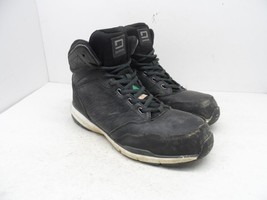 DAKOTA Men&#39;s Mid Cut Quad Lite Steel Toe Steel Plate Athletic Boots Blac... - $21.37