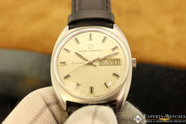 1960&#39;s Serviced Vintage GP Girard Perregaux Gyromatic, Day Date Automatic Watch - £744.69 GBP