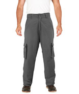 Men&#39;s Solid Classic Casual Multi Pocket Cargo Pants (Charcoal, 40,42) - $46.17 CAD