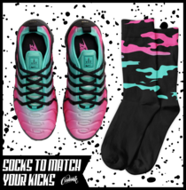 VaporMax Plus South Beach Socks Pink Blast Flyknit 2023 Shirt Clear Jade... - £16.18 GBP