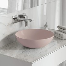 Swiss Madison Classe 16&quot; Color Ceramic Sink In (Pink) - £115.62 GBP