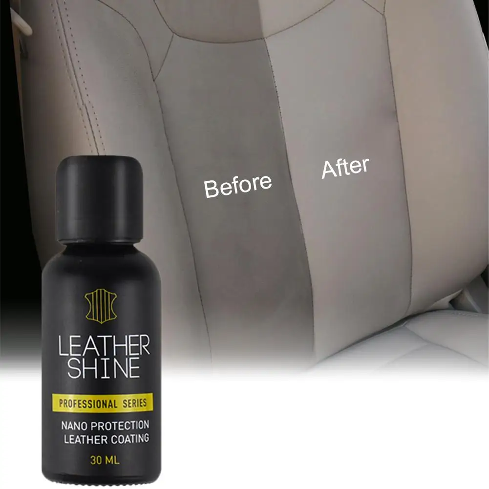 Nano Liquid Car Leather Care Interior Seat Glazing Moisturizing Protective Pro - £15.48 GBP